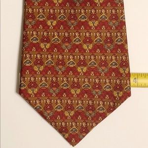 Rare Vintage Salvatore Ferragamo 100% Silk Tie